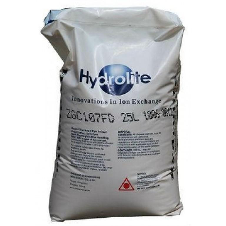 Ионообменная смола (катионит) Hydrolite ZGC107FD (25 л / 20 кг)