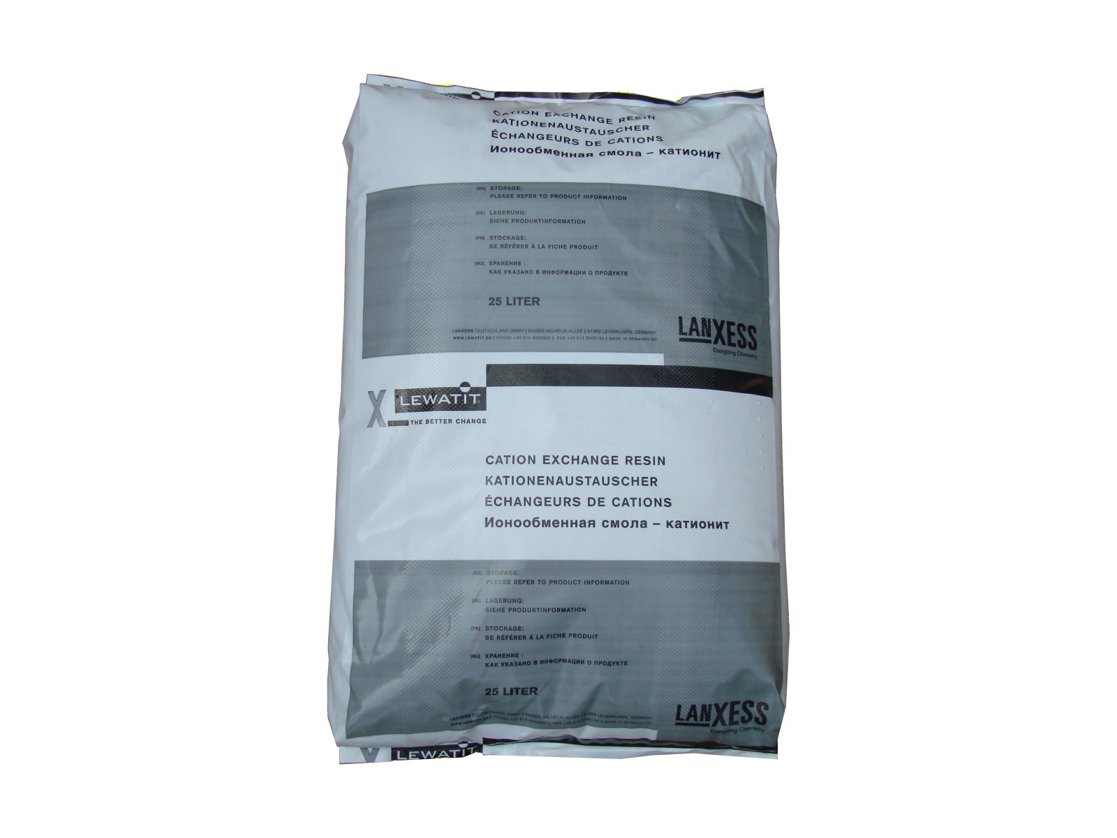 Ионообменная смола (катионит) Lewatit S1567 (25 л / 20 кг)